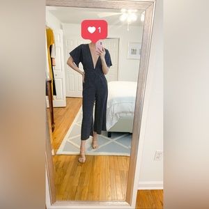 Skylar and Madison navy blue jump suit, size medium but fits like a small